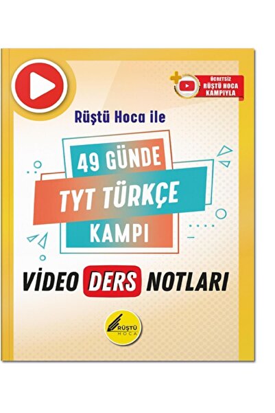 Rüştü Hoca 49 Günde TYT Türkçe Video Ders Notları