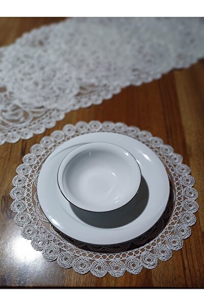 Neweste Servis za 6 osoba Supla Podmetač i - Stol sa vezom u obliku kruga