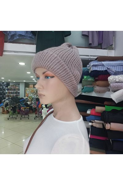EFİL Pompom Knitted Beret