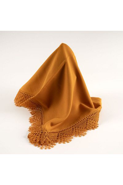 nurfem Head Cover, Mevlüt Cover Needle Embroidered Prayer Cover, Shawl