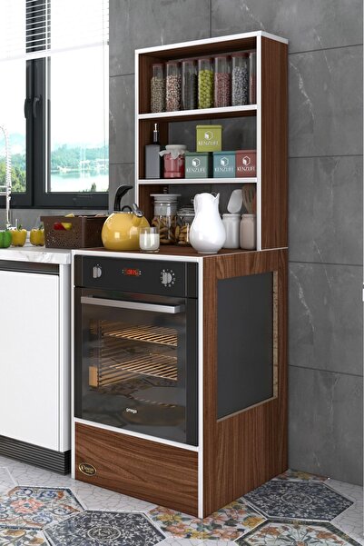 Kenzlife Ankastre Fırın Dolabı Nevgece Cvz 165*60*56 Mutfak Eko Düz