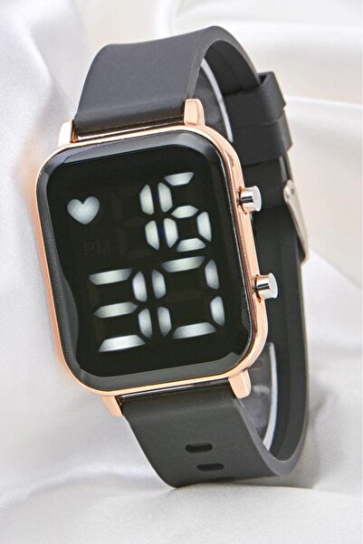 Pinkoli Silikon Kordon Dijital Led Unisex Kol Saati (akıllı Saat Değildir.) S...