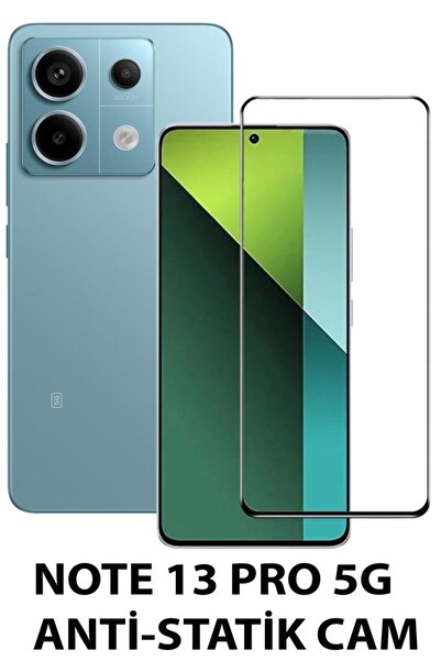 3GEN CASE Xiaomi Redmi Note 13 Pro 5G Uyumlu Anti-Statik 3D Temperli Cam Ekra...