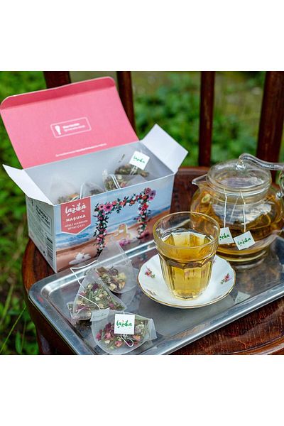 LAZİKA Special Women's Tea - Tea-Hisli Harman Mashuka (Pms Tea)