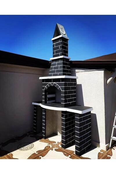 Üntaş Yapı ÇİFT TEZGAHLI BETON BARBEKÜ & MANGAL