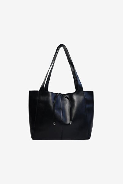 MARSEPTUN Bright Çift Saplı Siyah Mat Çanta