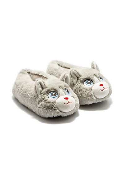 Twigy Countess Women's Animal Slippers Gray 36/41