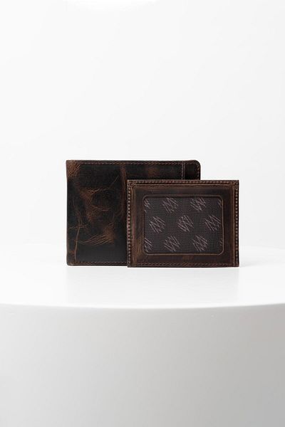 BAYDERİ Genuine Leather Men's Wallet with Extra Card Holder