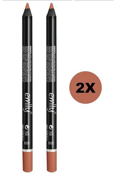 EMILY 203 Lip Liner, 2 Pieces 8691190522032