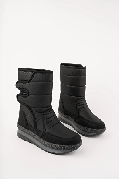 Zerenyus BUXY Çocuk İçi Kürklü Cırtlı Yağmur Ve Kar Botu