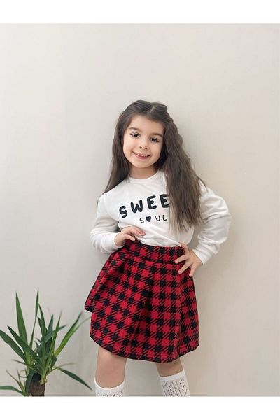 Cenanın Dolabı Комплект за момиче с червена пола