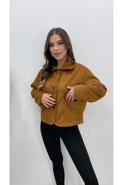MODA ДАМСКО ВЕЛУРЕНО ЯКЕ TABA С КАПАК И ДЖОБ