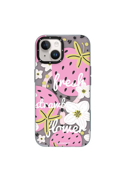 Youngkit Apple iPhone 15 Kılıf Magsafe Şarj Özellikli Yaz Meyvesi Desenli You...