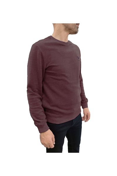 U.S. Polo Assn. U.S. Polo Selik Crew Neck Sweatshirt - Claret Red - S - St07723-Claret Red-S