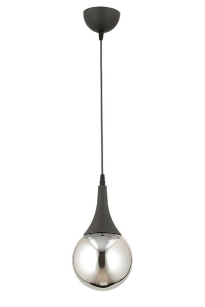 ESSLİGHT Mila Single Pendant Chandelier (Smoked Glass) Entrance Hall Young Room
