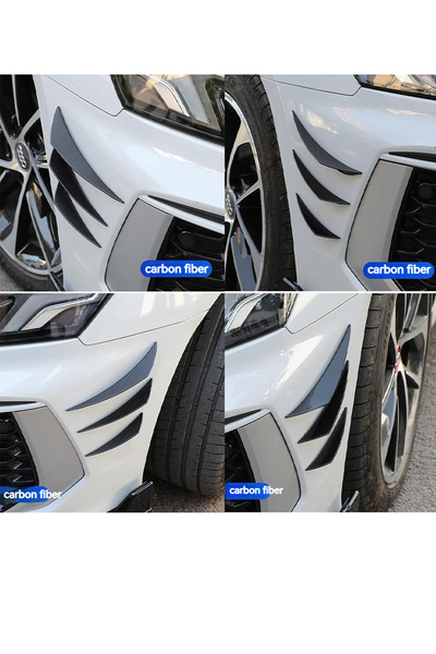 MeyZone Karbon Her Araca Uyumlu Ithal Karbon 6'lı Kanatlı Tampon Bıçağı Tampon Bıçak