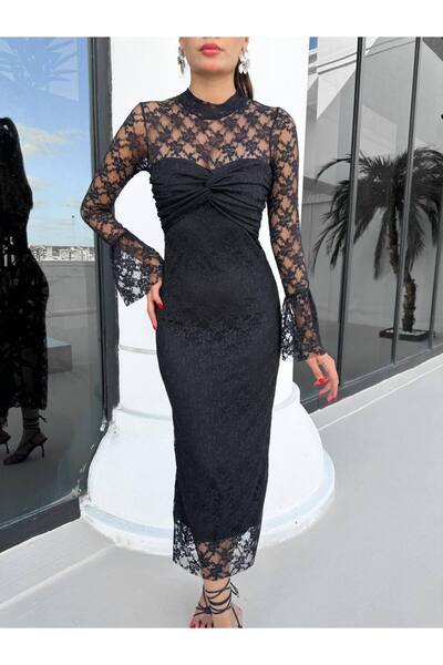 Anesa Butik Rochie Glop Lycra Dantela