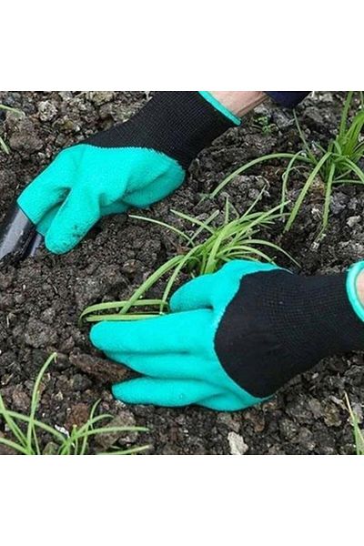 Kuzgun Online Shop Buffer® Protected Gardening Gloves for Soil Digging Planting Hoeing