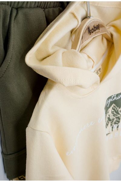 İsobel Kids Moving Forward Hooded Cargo Pocket Set