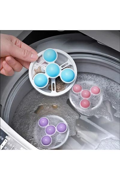 çeçem ticaret 2Pcs for Washing Machine Dust and Pet Hair Collector Washable Lint Removal Apparatus