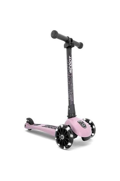 SCOOT AND RIDE Highwaykick 3 - Children's Scooter with Pink Led Wheels 170301 -96346
