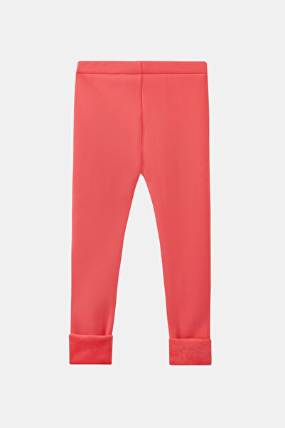 LOVETTI Κολάν για κορίτσια με λουλούδια ρόδι με επένδυση fleece αυτιά κουνελιού (Νόβα)