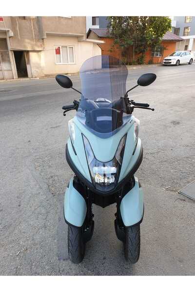 MOTOCAM Yamaha Tricity 125 Ön Cam 2014 2024 Model 60cm Açıkfüme Renkli 4mm