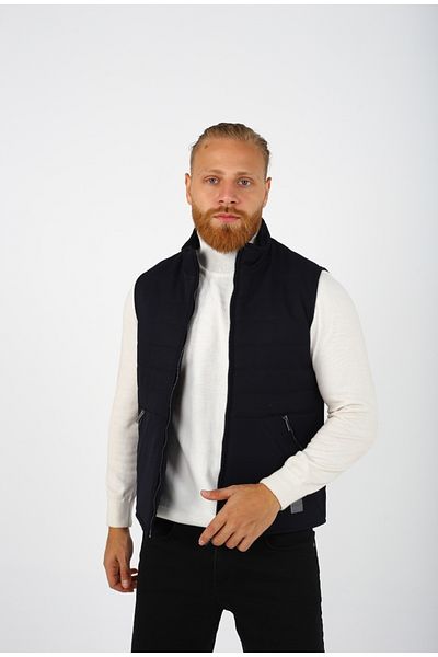 Brango Φουσκωτό γιλέκο Navy Blue