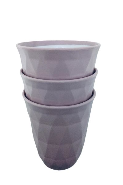 HOBBY LİFE 3-Piece Prism Cup 0.35 L / Pink