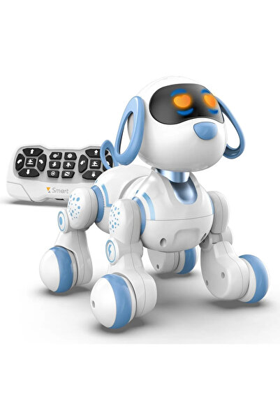 Genel Markalar Uzaktan Kumandalı Şarjlı Çok Fonksiyonlu Eğitici ve Öğretici İnteraktif Akıllı Robot Köpek