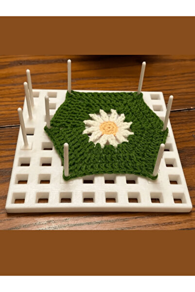 Morpiko Knitting Motif Holder Stand, Plastic Motif Board