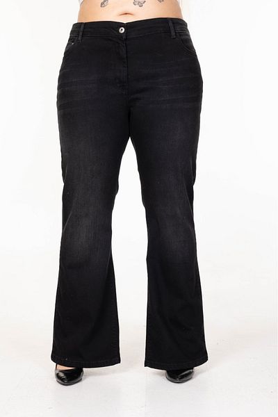 EYLÜLXXL Spanish Legs Large Size Jeans Pants