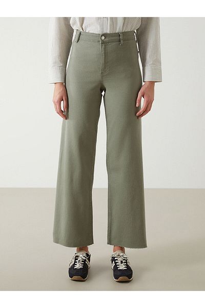 LC Waikiki Γυναικείο Jean Παντελόνι Wideleg