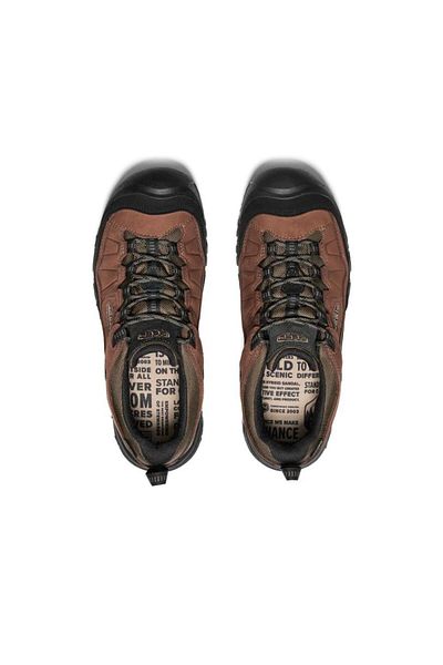 Keen 1028997   Targhee Iv Wp m Bison/Black Men's Outdoor Shoes