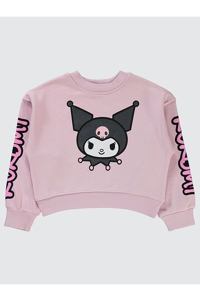 kuromi Lilac Girl's Sweatshirt - 10-13 Years