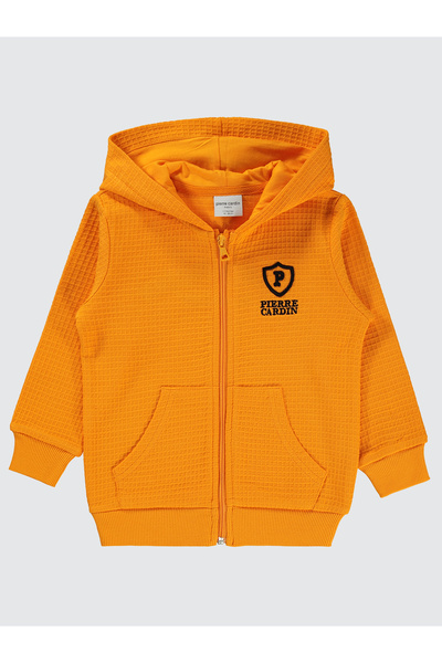 Pierre Cardin Erkek Çocuk Hırka 2-5 Yaş Açık Oranj