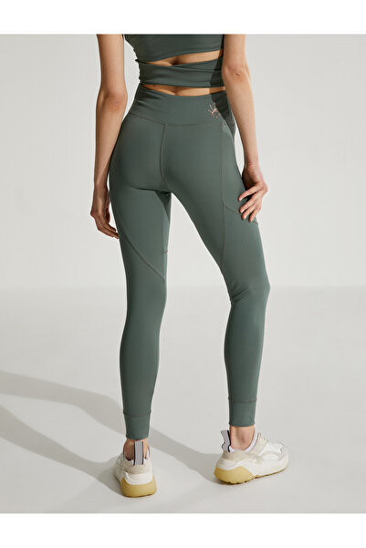 Koton Jógové punčochy s vysokým pasem s prošíváním