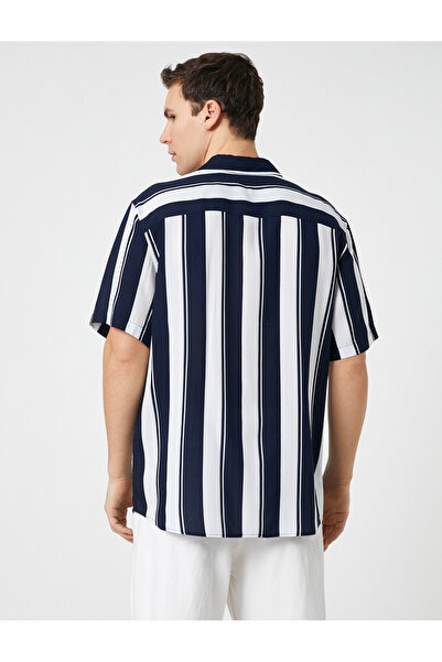 Koton Nyári ing rövid ujjú klasszikus gallérral