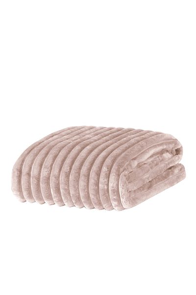 Puffy Sova Wellsoft Tv Blanket - Powder