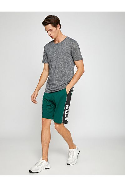 Koton Basic Melted T-Shirt Crew Neck Slim Fit