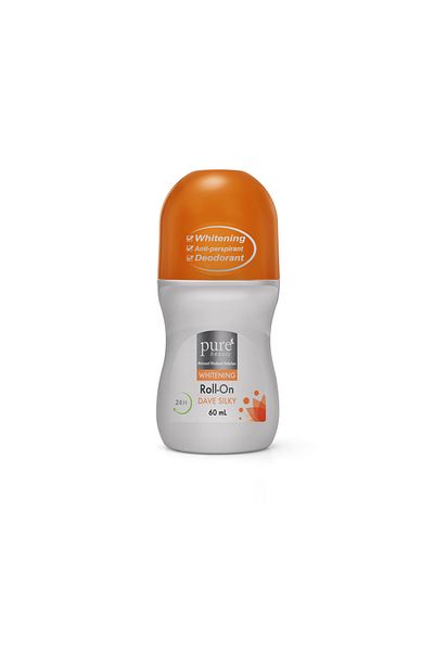 PURE BEAUTY بيور بيوتي رول أن المفتح للتعرق ديف سيلكي 60مل