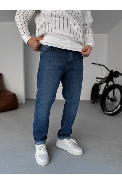 BYBASICMAN Blue Relaxed Fit Lycra Pants Ke-671/675/669