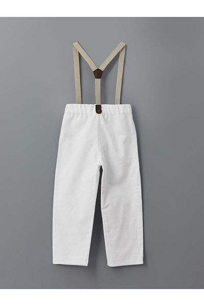 LC Waikiki New Season Boys' Trousers with Elastic Waist and Straps - S58206Z1