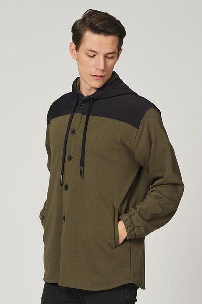 ALEXANDERGARDI Parachute Fabric Detailed Oversize Cardigan (E22-61000)