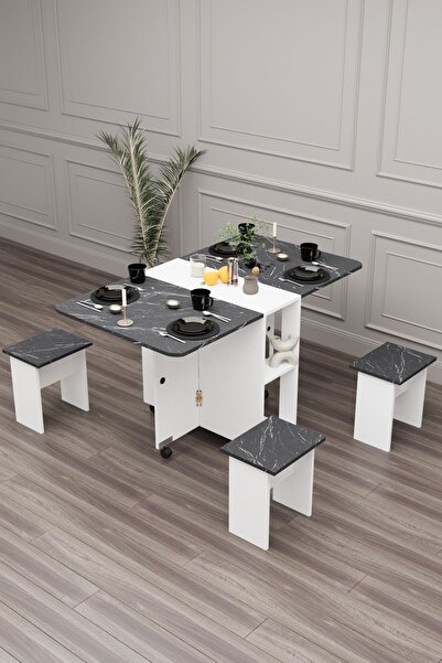 moka park avm Bozova Oval Yemek Masası Katlanabilir Yemek Masası