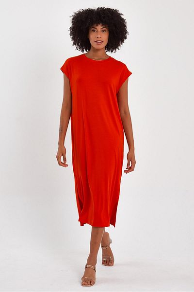 ALEXANDERGARDI Long Dress with Slit (B23-0075)