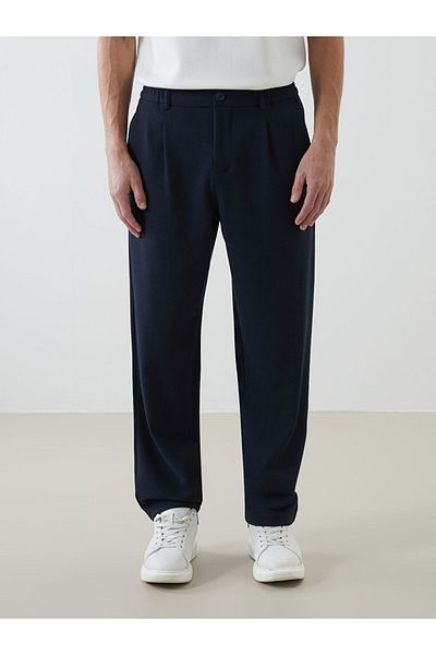 LC Waikiki Ανδρικό παντελόνι LCW Vision Navy Blue Standard Fit
