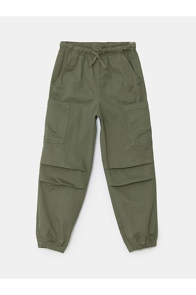 LC Waikiki New Season Girls' Jogger Pants with Elastic Waist - S50519Z4