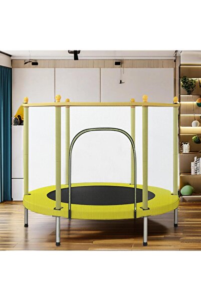 Clifton Fileli Büyük Boy Trambolin 140 Cm Çap Sarı