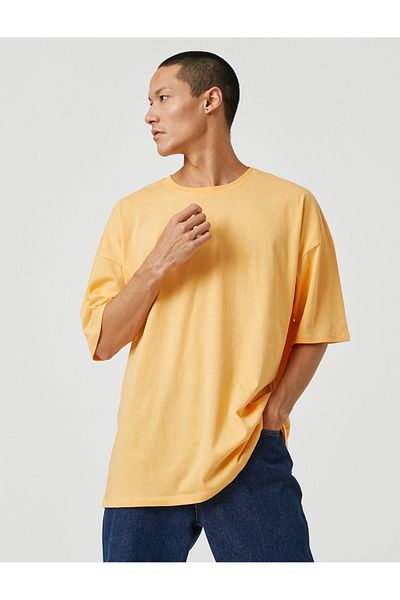 Koton Basic Oversize T-Shirt Crew Neck Short Sleeve